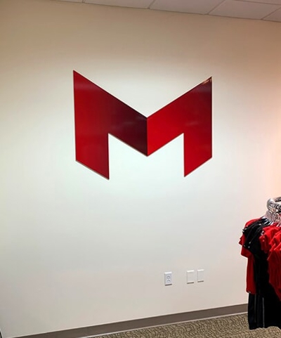 Interior Dimensional Logos Photo